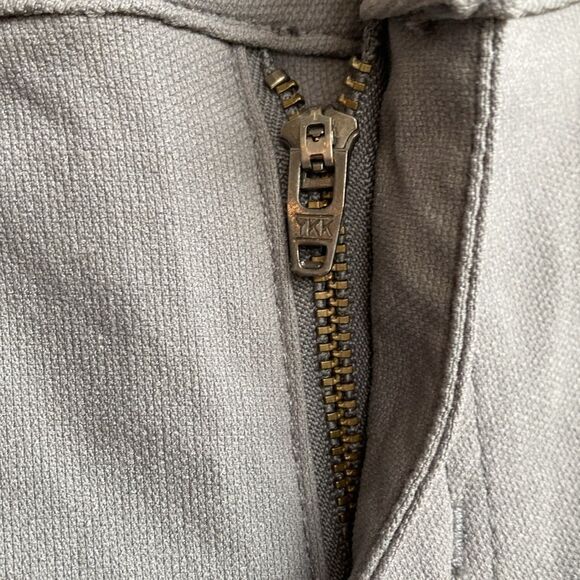 Prana Brenna Gray Moto Stretch Skinny Pants Sz 4 - Picture 8 of 12